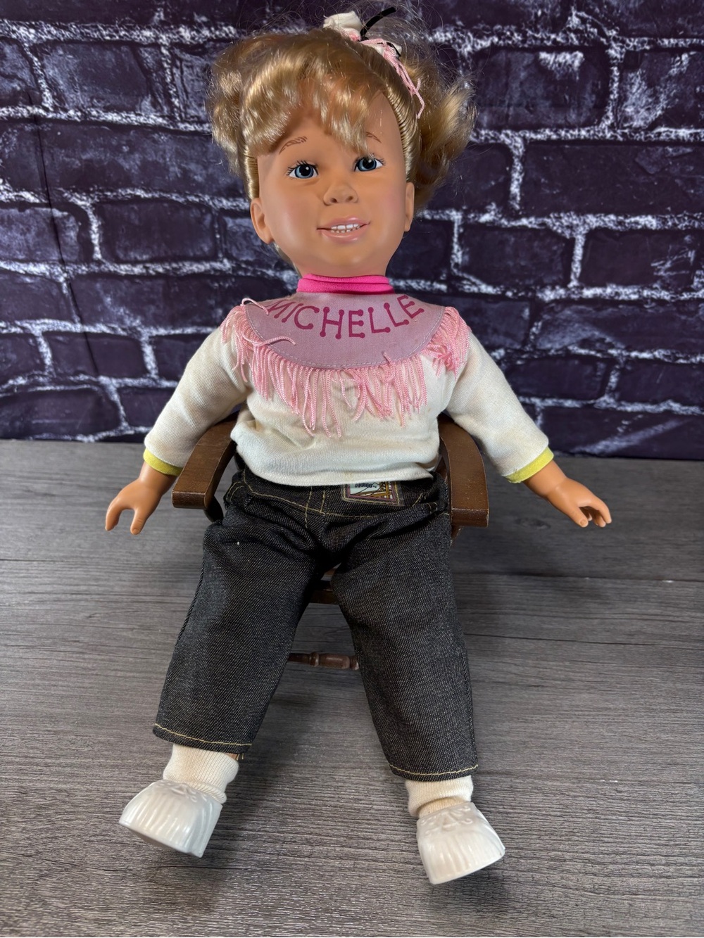 Vintage 1991 Full House Michelle Talking Doll